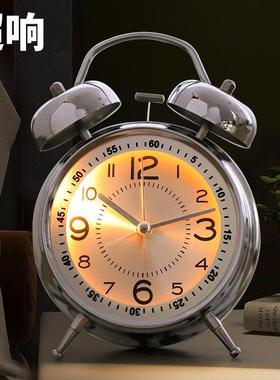 2025新款机械闹钟EEJ叫生起初中生老人床困难学户醒闹铃