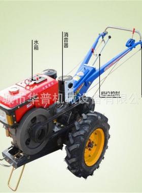 手扶拉机151型拖1XTZ01型手耕扶拖拉机旋机12马力带耕地机