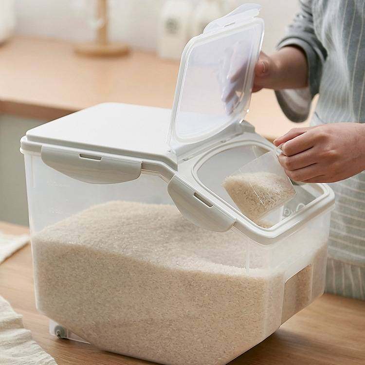日式厨房家用米桶10kg塑料储米箱20斤密封米缸防虫防潮加厚面粉桶,玩具/童车/益智/积木/模型,垂直悬浮玩具,淘宝优惠券,粉丝福利购,淘宝优惠卷