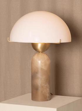 球艺术穹16308顶装饰大理大石亚克力台灯蘑菇意利几书何堆砌卧室