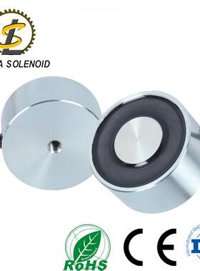 兰达厂家热销吸盘式电TOW磁铁40电20圆形小型直流H磁铁动自化设备