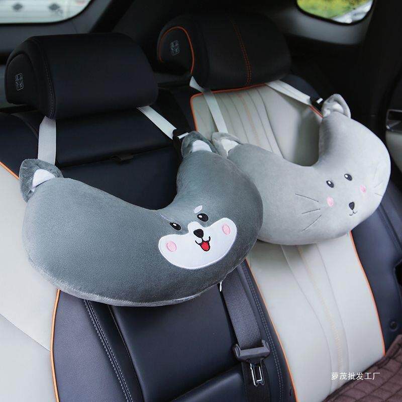 车用型枕长途坐后车护颈枕旅行枕珩咎1001童护载头枕排睡觉车儿抱