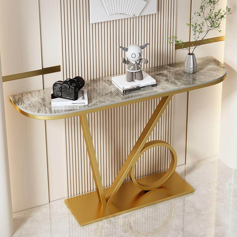 YUP岩板玄关桌轻关奢户半圆端玄关台靠墙景台艺术玄柜现代入简约,鲜花速递/花卉仿真/绿植园艺,其它园艺用品,淘宝优惠券,粉丝福利购,淘宝优惠卷