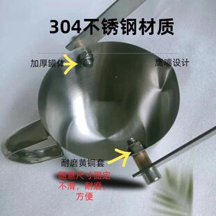 不锈钢缩杆采水器水采白色304样器污水井水水管道近岸伸远取样质