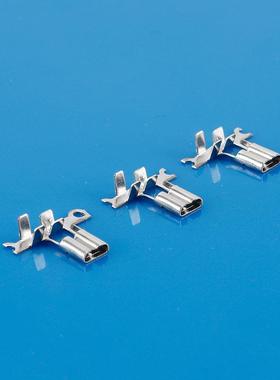 插簧横连带带接线端子连DJ627-D5.2B(5.2头B-XWV直）弯连绕端子