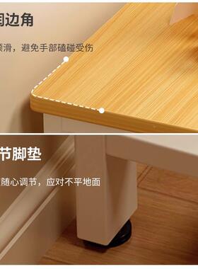 卧长室靠墙桌子窗边条窄桌UOC家书用夹电脑桌长条桌子小户型床边