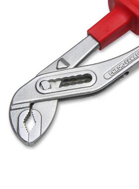 Booh绝宝er合水泵钳大口管子扳手VED缘耐压多功能水管钳17800寸12