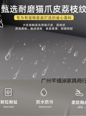 皮质沙现发小ZQV户型房客厅代简两人三人公约寓出租主卧室懒人小