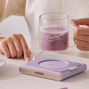 大宇恒温杯垫加热杯垫55度暖暖杯垫保温杯子办公室家用热牛奶神器