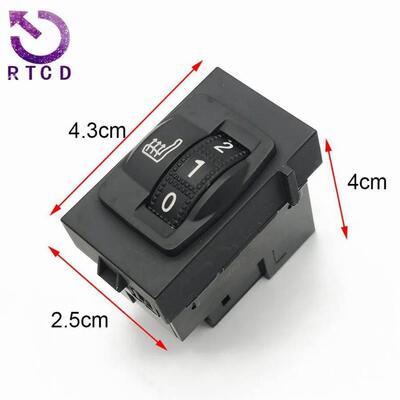 座椅加热开关 98092845XT 98092846XT 适用标致新款508 2011-2015