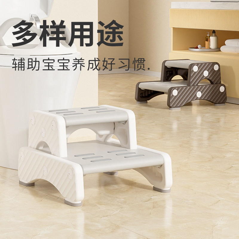 宝宝防滑小楼梯台阶洗漱台儿童梯子凳幼儿卫生间踩脚凳防滑稳固