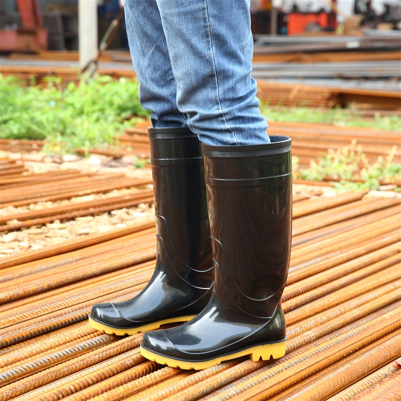 雨鞋高筒中筒低帮短筒男士保暖防水防滑耐磨工地劳保塑胶水鞋靴