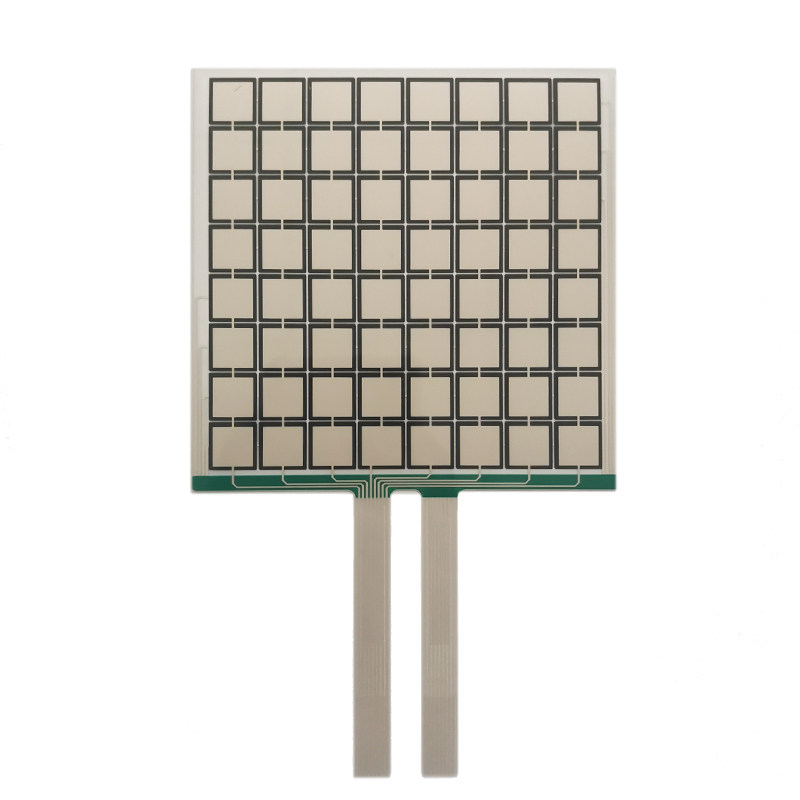 M0808MS矩阵分布式8x8柔性薄膜压力感测器压敏电阻应变片触觉感应