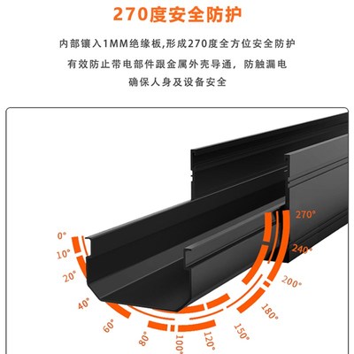 PDU机柜大功率排插座32 00W空气开关漏电保护防过载工业接线板