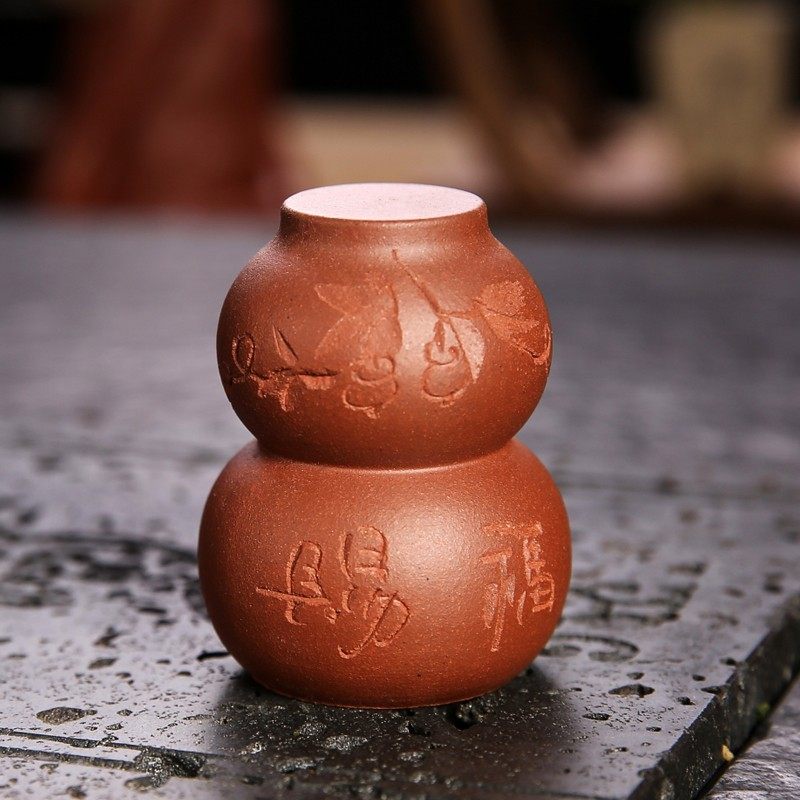 尊壶 宜兴紫砂盖托手工紫砂壶盖置紫砂摆件功夫茶具茶宠茶道零配