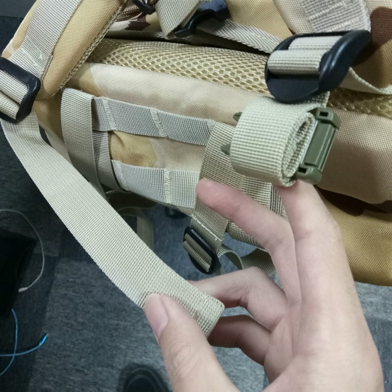 ITW莫利扣 背包配件 夹扣 连接扣登山扣 拆装附包好用 一英寸织带