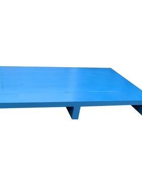 钢制托盘ZKH/震坤行1200*800*140mm静载3t 宽边进叉 蓝色其他托盘