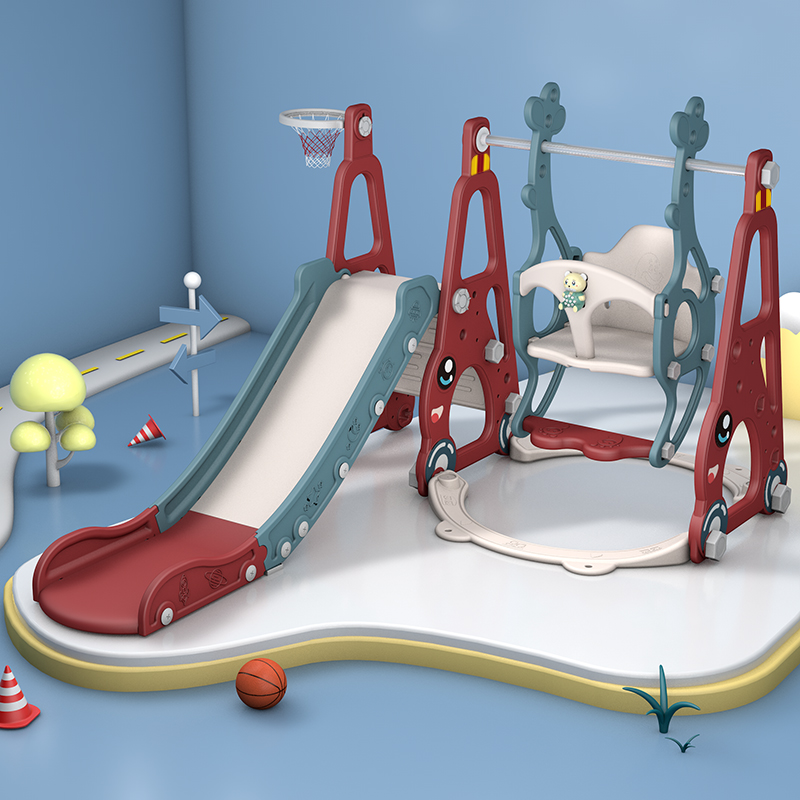 儿童滑梯秋千室内多功能家用滑滑梯小型游乐园宝宝加厚