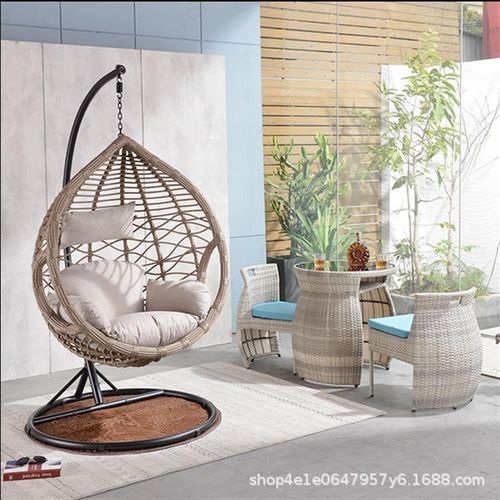 吊篮藤椅室内家用吊床单人秋千阳台摇椅掉鸟巢吊兰懒人摇篮椅吊椅