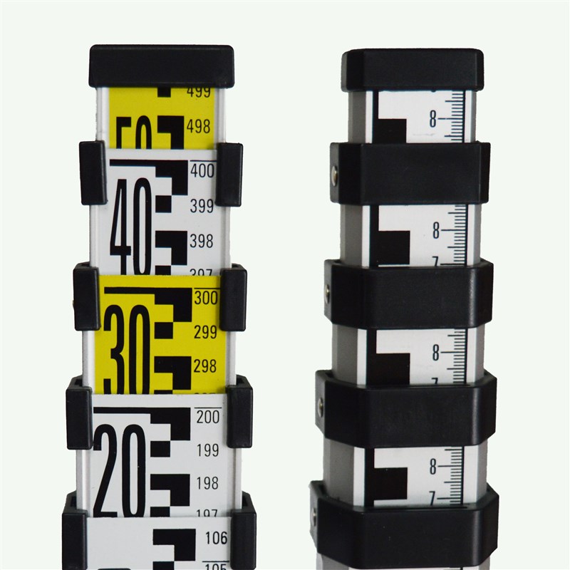 默沐达水准仪铝合金塔尺3米5米7米绝缘塔尺水平仪伸缩面标尺