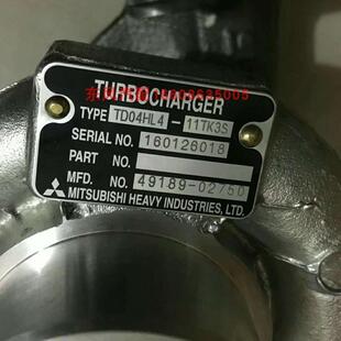 神钢SK140-8挖掘机涡轮增压器TD04HL4-11TK3S 49189-02750零配件