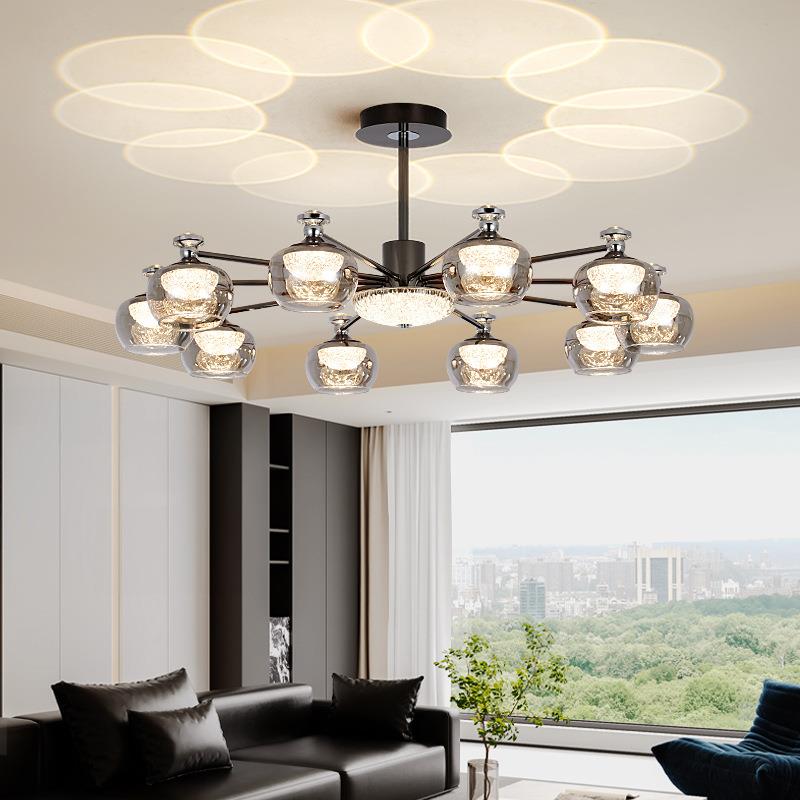 意式极简客厅吊灯2025新款现代简约大厅主灯轻奢感卧室餐厅灯