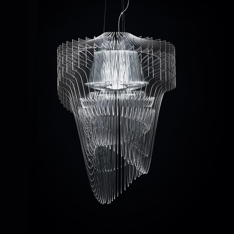 意大利设计师吊灯别墅艺术客厅酒店创意餐厅设计师样板房亚克力灯