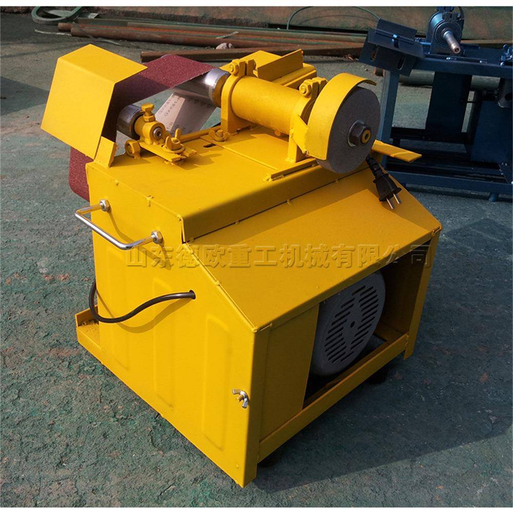 电动不锈钢管道坡口机 楼梯扶手管子磨口机 装饰门窗管材绞口机