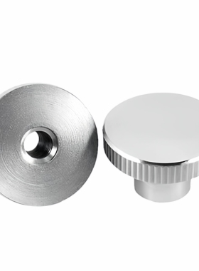 带螺纹孔型 铝合金 压纹 手轮HOK40/50/63/80-6/8/10/12/16 HOKW