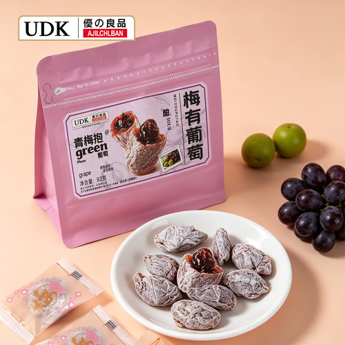 UDK优之良品梅有葡萄82g