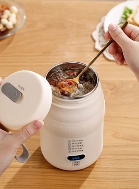 迷你养生壶家用多功能煮茶器办公室小型烧水杯电煮杯旅行户外便携