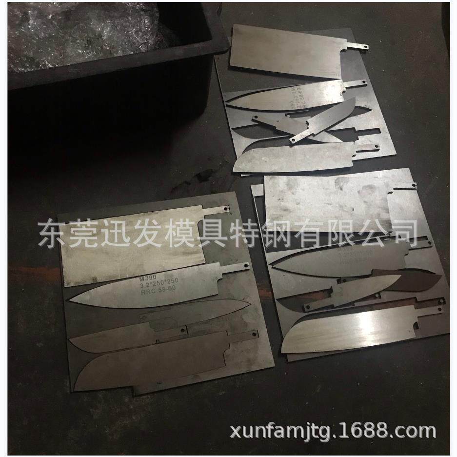 供应M390粉末高速钢/刀条刀胚刀具刀片刀板高速钢白钢刀白钢条厚8