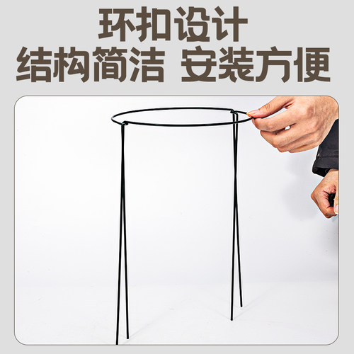 花架铁艺爬藤架支架绣球蟹爪兰专用月季攀爬架支撑杆防倒伏园艺架