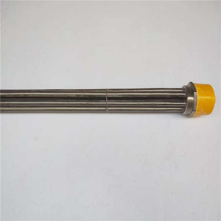 DN5六角304不锈钢水箱导热油两寸管电加热扣电锅炉2发热管丝15kw