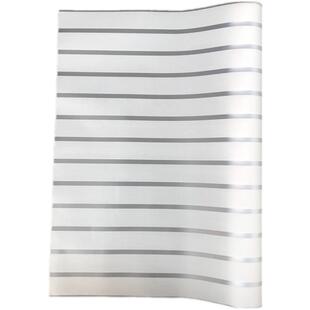 带胶阳台卫生间浴室磨砂玻璃粘贴纸胶贴膜窗户窥条纹防横透光自有