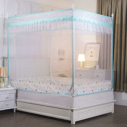 蚊帐加密加厚家用宝宝婴儿米2.2防蒙古包防童摔床x2.01.8m1.5掉2