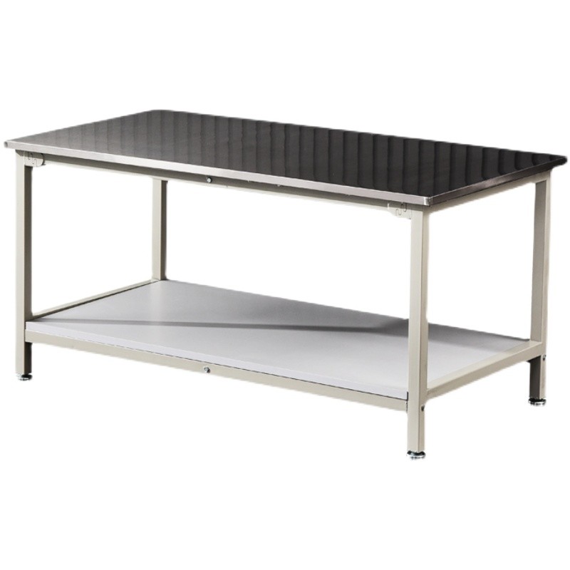 不锈钢层操作台实验桌打包台裁剪台装配桌工厂车间组装工作台组
