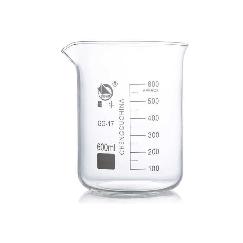 蜀牛低型玻璃刻度503001000ml100一盒400500包250烧杯25邮