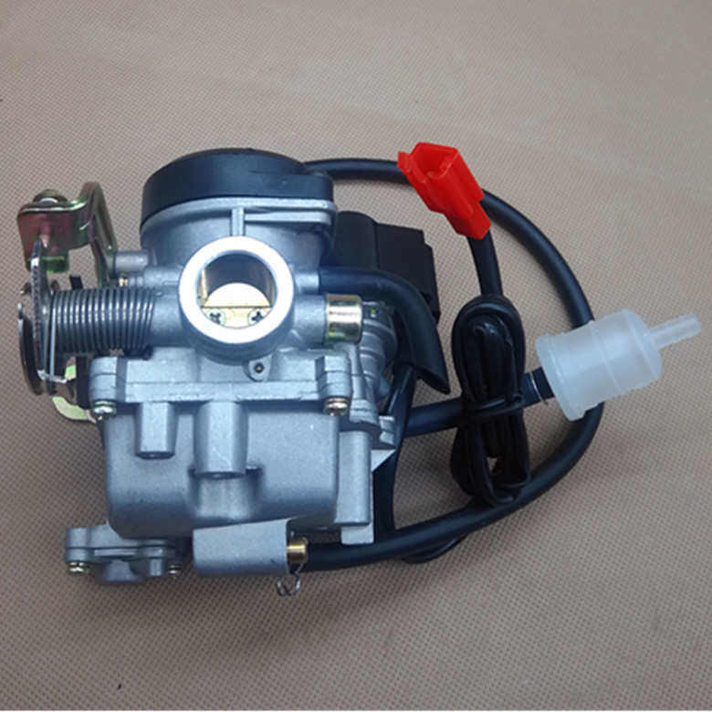 踏板车化油器光阳GY6-50/60/80豪迈助力车小帅哥48CC化油器龟王小