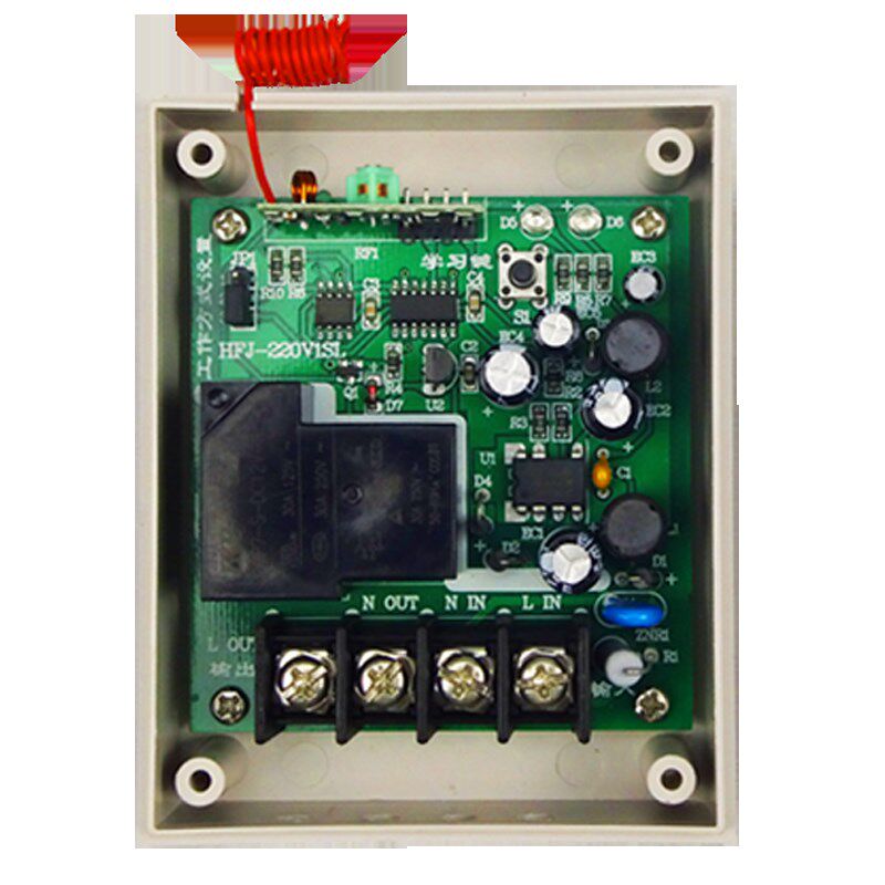 遥控开关220v单路路/可穿墙过壁 大功率3000W/无线遥控开关/水泵