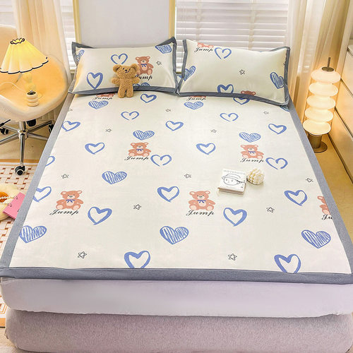 135x200冰丝凉席1.35米定制定做尺寸1米5一米二透气可机洗夏季天