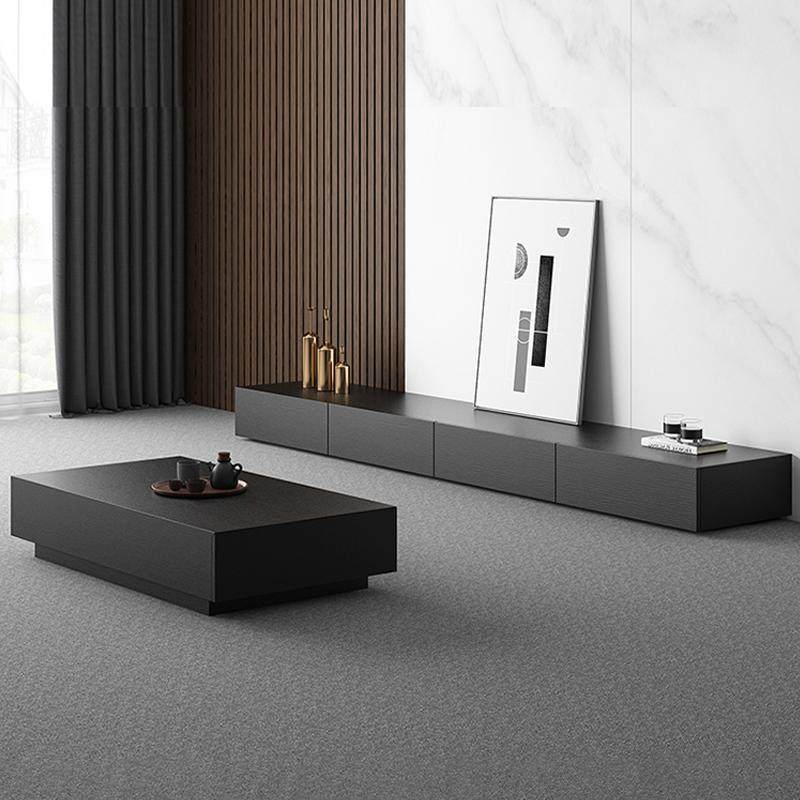 意式轻奢极简岩板电视柜黑色现代简约小户型客厅茶几电视柜子组合,五金/工具,五金工具箱/五金收纳箱,淘宝优惠券,粉丝福利购,淘宝优惠卷
