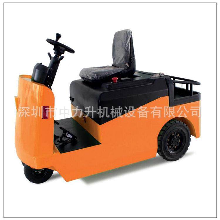 610/2吨FBI步行0式电动/牵引车机场行李手拉式运输车电引推牵拖车