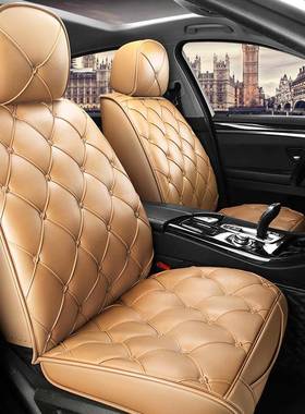 垫汽车坐垫车新款四季通21155用皮革透气座坐套夏季小套全包围专