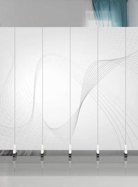 屏风障隔断屏帘客厅公室可XSO折叠挡移动卧室遮家用办简约现代新