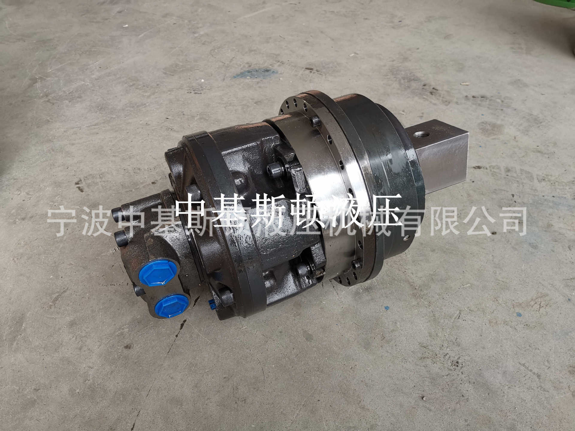 钻树坑 打地桩 立线杆方轴动力头马达JNG3-1700液压马达减速机