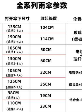 生F76SJH9T7LK118雨伞男士学自动折叠防晒家用号晴5雨两用暴雨伞