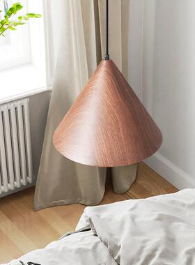 WVH单头日式餐厅吊灯木原风阳光房三头吧台餐灯桌木艺茶室床橱窗