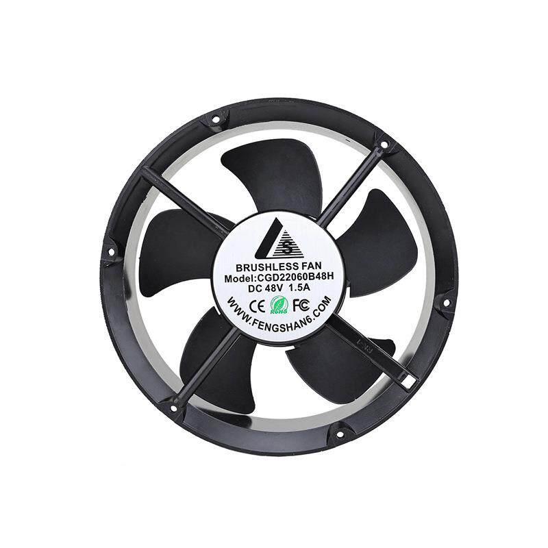 大工业风扇直流寸22060圆形尺风量风扇/高端品质25BJI0大0转散热