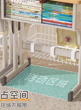 学生课桌收纳置物架学书桌收纳桌下挂OGY挂篮教室校书包放钩书架